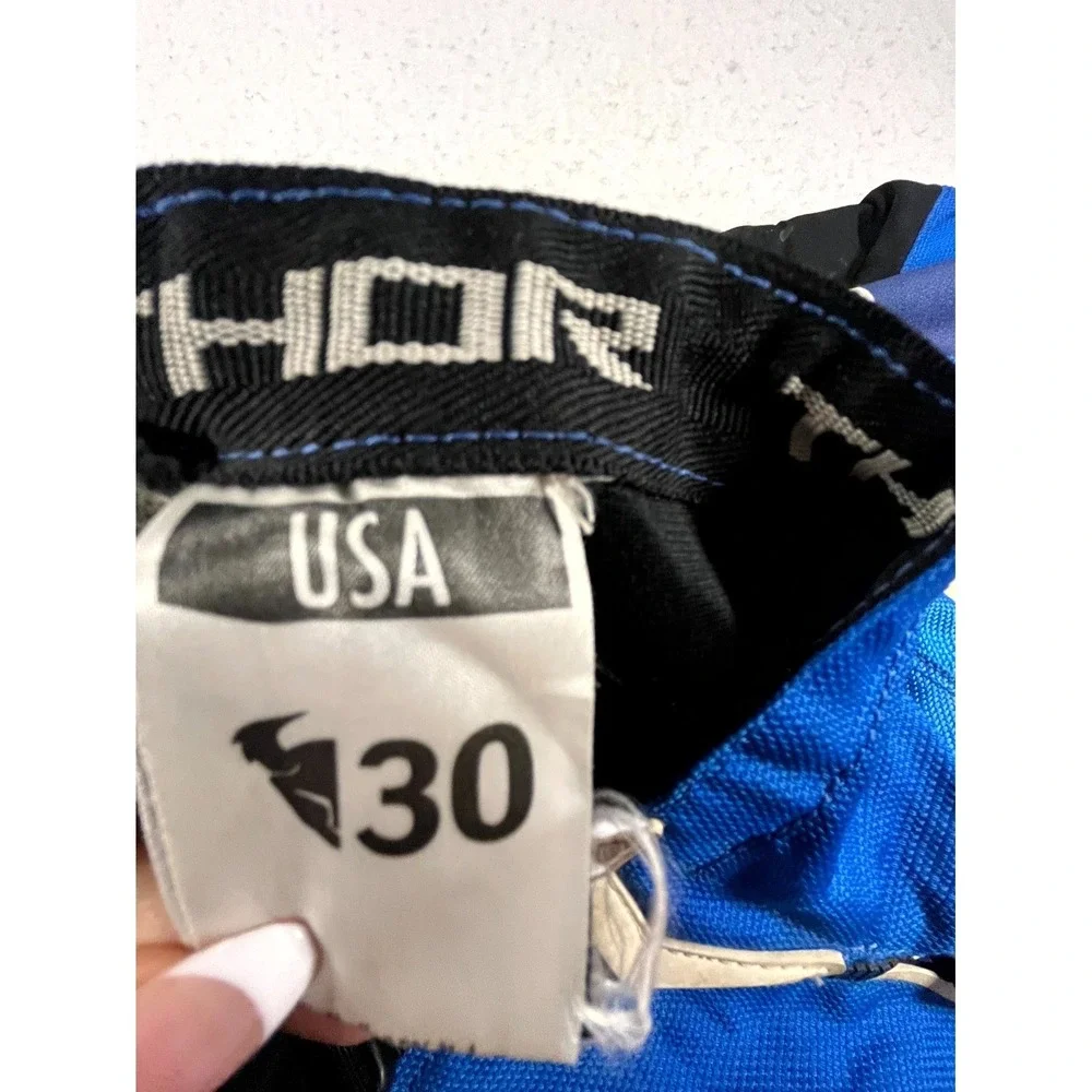 Thor MX Phase Off Road Motocross Pants Mens 30 Blue Dirt Bike Riding Outdoor